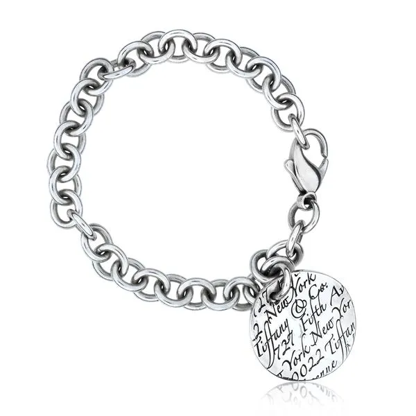 Tiffany store notes bracelet